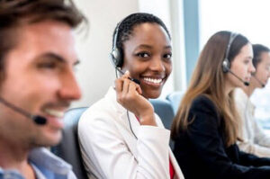 Woman Plus Team Customer Support